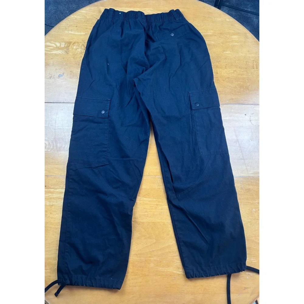 Jordan Flight Essentials Cargo Pants Mens Medium Black Loose Fit CV3174-010